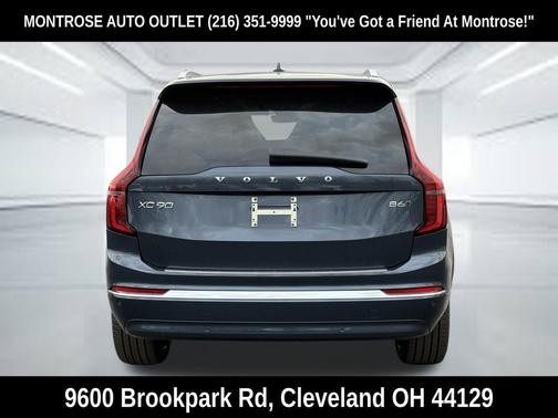 Denim Blue Metallic 2026 Volvo XC90 Plus, B6 AWD Gas (mild hybrid), Gasoline, Bright, 7 Seats