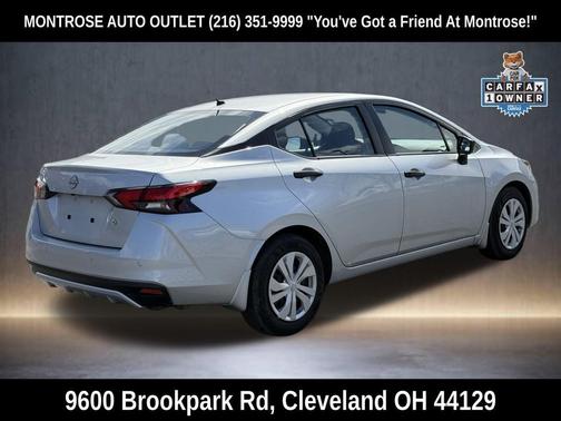 Brilliant Silver Metallic 2025 Nissan Versa 1.6 S