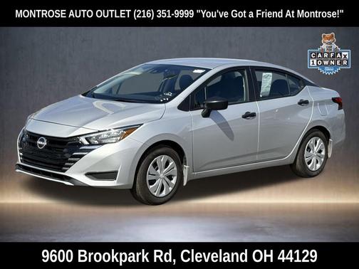 Brilliant Silver Metallic 2025 Nissan Versa 1.6 S