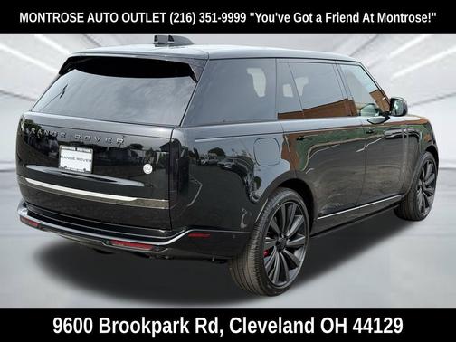 Black 2026 Land Rover Range Rover P615 SV