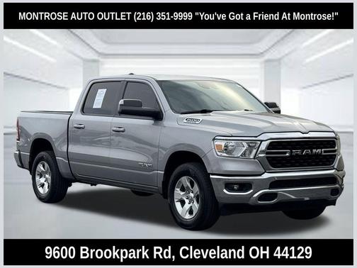 Billet Silver Metallic Clearcoat 2022 RAM 1500 Big Horn/Lone Star