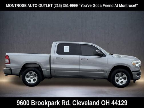 Billet Silver Metallic Clearcoat 2022 RAM 1500 Big Horn/Lone Star