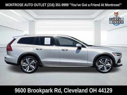 Silver Dawn Metallic 2025 Volvo V60 Cross Country Plus, B5 AWD Gas (mild hybrid)