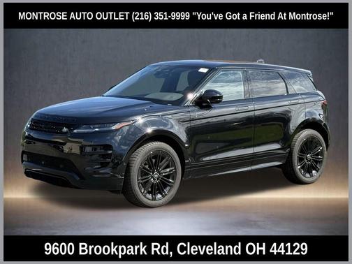 Black 2026 Land Rover Range Rover Evoque Dynamic SE