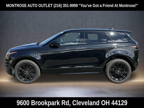 Black 2026 Land Rover Range Rover Evoque Dynamic SE