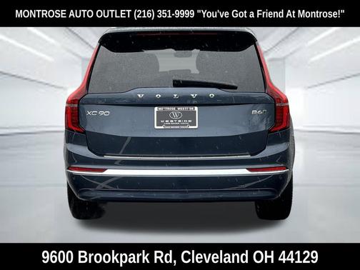 Denim Blue Metallic 2026 Volvo XC90 Plus, B6 AWD Gas (mild hybrid), Gasoline, Bright, 7 Seats