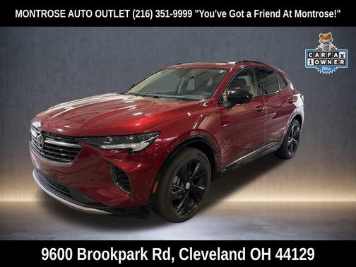 Cinnabar Metallic 2021 Buick Envision AWD Essence