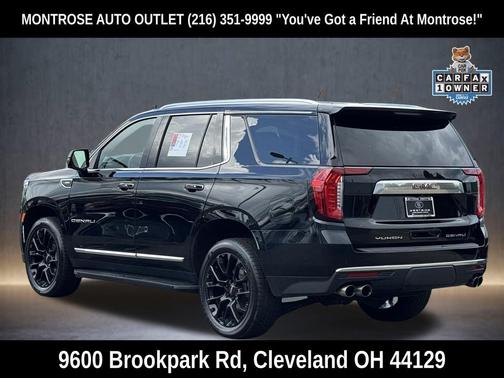 Onyx Black 2022 GMC Yukon Denali