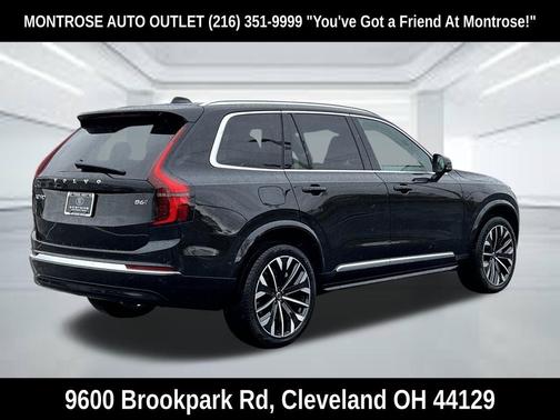 Onyx Black Metallic 2026 Volvo XC90 Ultra, B6 AWD Gas (mild hybrid), Gasoline, Bright, 7 Seats