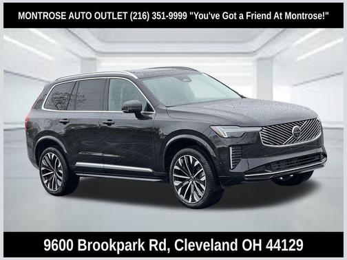 Onyx Black Metallic 2026 Volvo XC90 Ultra, B6 AWD Gas (mild hybrid), Gasoline, Bright, 7 Seats