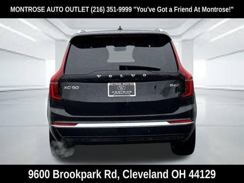 Onyx Black Metallic 2026 Volvo XC90 Ultra, B6 AWD Gas (mild hybrid), Gasoline, Bright, 7 Seats