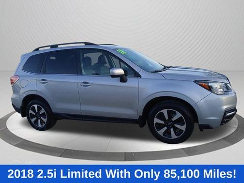 Ice Silver Metallic 2018 Subaru Forester 2.5i Limited