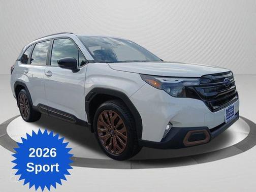Crystal White Pearl 2026 Subaru Forester Sport