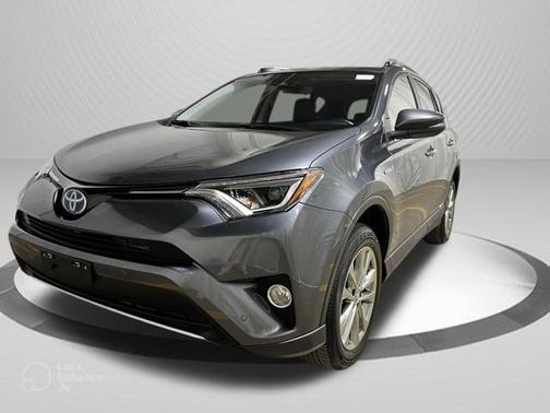 Magnetic Gray Metallic 2018 Toyota RAV4 Hybrid Limited