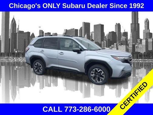 Ice Silver Metallic 2026 Subaru Forester Premium