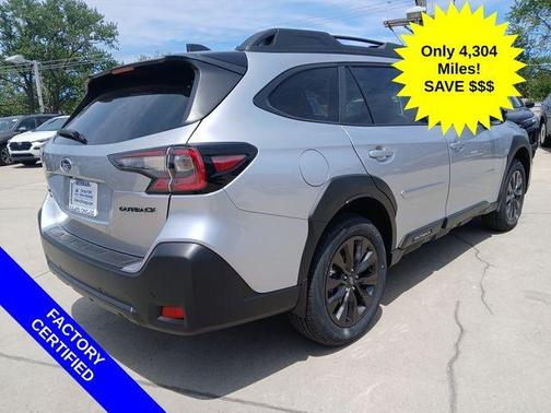 Ice Silver Metallic 2025 Subaru Outback Onyx Edition