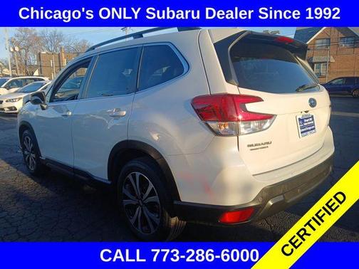 Crystal White Pearl 2021 Subaru Forester Limited