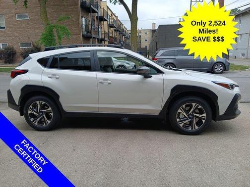 Crystal White Pearl 2025 Subaru Crosstrek Premium