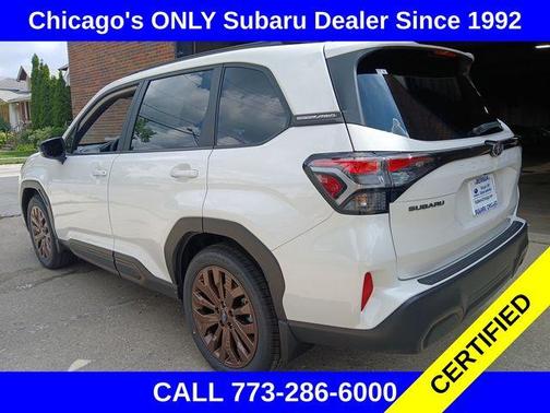 Crystal White Pearl 2025 Subaru Forester Sport