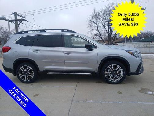 Ice Silver Metallic 2026 Subaru Ascent Touring