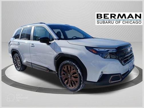 Crystal White Pearl 2026 Subaru Forester Sport