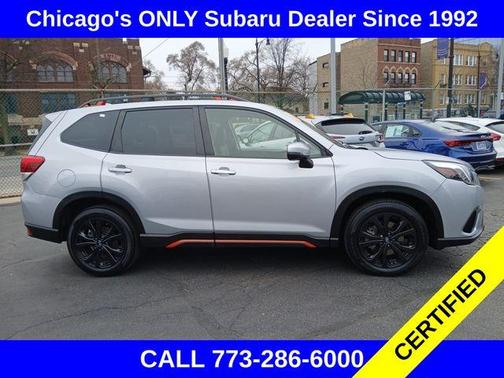 Ice Silver Metallic 2023 Subaru Forester Sport