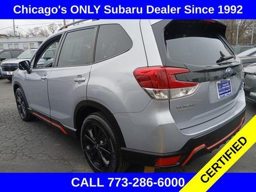 Ice Silver Metallic 2023 Subaru Forester Sport