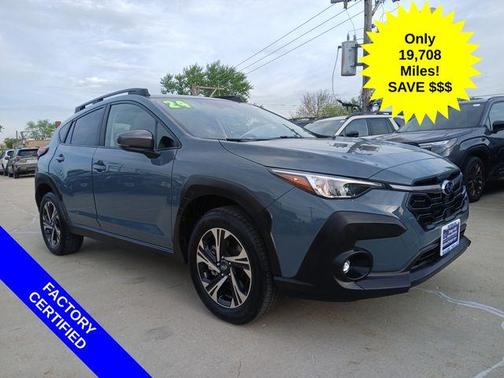 Offshore Blue Metallic 2024 Subaru Crosstrek Premium