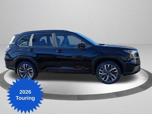 Crystal Black Silica 2026 Subaru Forester Touring