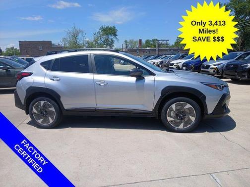 Ice Silver Metallic 2025 Subaru Crosstrek Limited