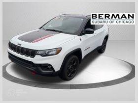 Bright White Clearcoat 2023 Jeep Compass Trailhawk