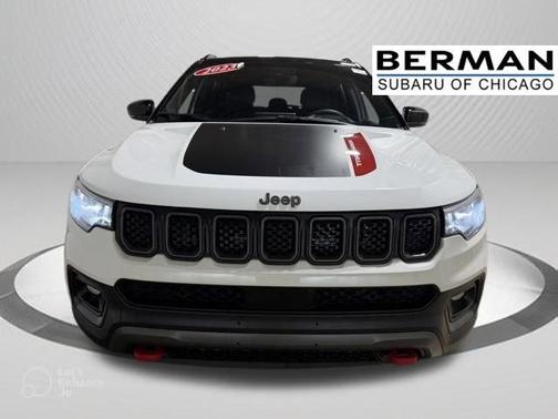 Bright White Clearcoat 2023 Jeep Compass Trailhawk