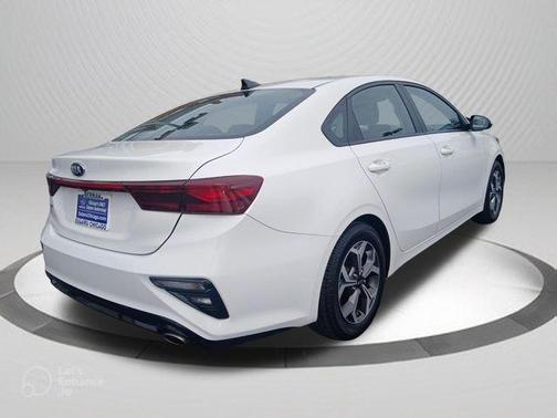 Clear White 2019 Kia Forte LXS