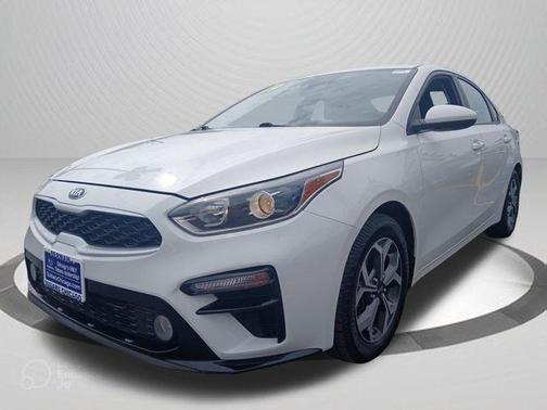 Clear White 2019 Kia Forte LXS