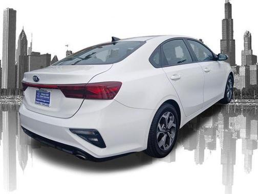 Clear White 2019 Kia Forte LXS