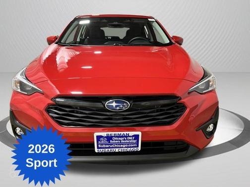 Pure Red 2026 Subaru Impreza Sport