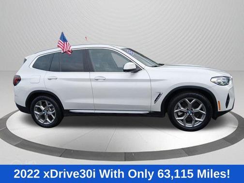 Alpine White 2022 BMW X3 xDrive30i