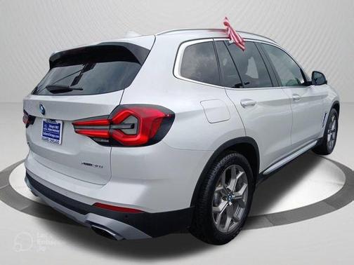 Alpine White 2022 BMW X3 xDrive30i
