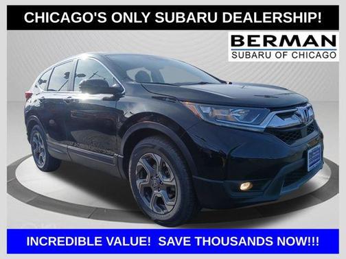 Crystal Black Pearl 2017 Honda CR-V EX-L