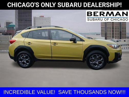 Plasma Yellow Pearl 2021 Subaru Crosstrek Sport