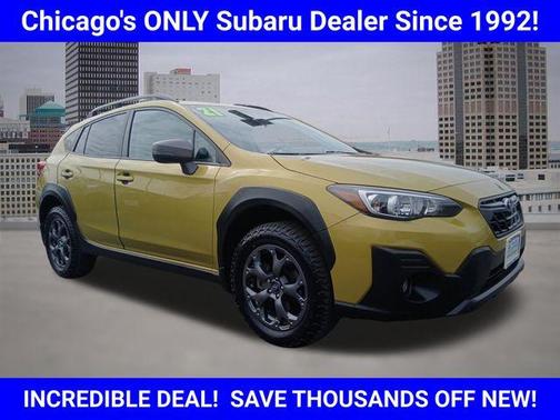 Plasma Yellow Pearl 2021 Subaru Crosstrek Sport
