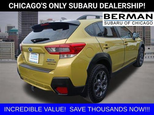 Plasma Yellow Pearl 2021 Subaru Crosstrek Sport