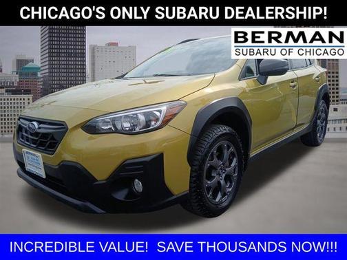 Plasma Yellow Pearl 2021 Subaru Crosstrek Sport