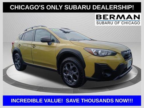 Plasma Yellow Pearl 2021 Subaru Crosstrek Sport