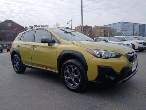Plasma Yellow Pearl 2021 Subaru Crosstrek Sport