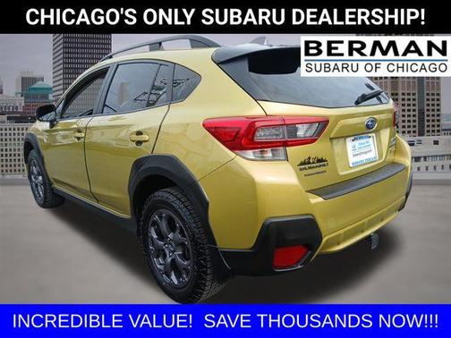 Plasma Yellow Pearl 2021 Subaru Crosstrek Sport