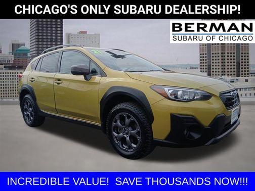 Plasma Yellow Pearl 2021 Subaru Crosstrek Sport