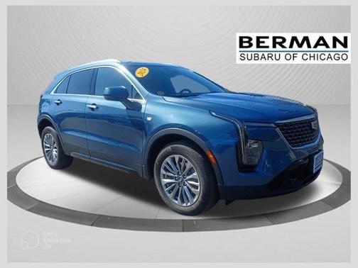 Deep Sea Metallic 2024 Cadillac XT4 Premium Luxury