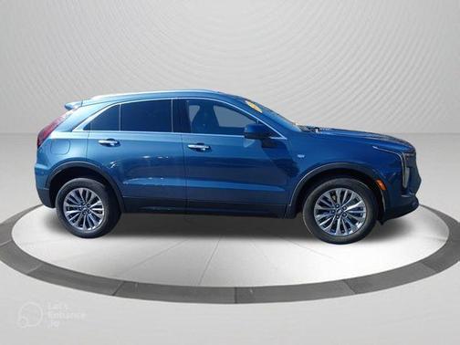 Deep Sea Metallic 2024 Cadillac XT4 Premium Luxury