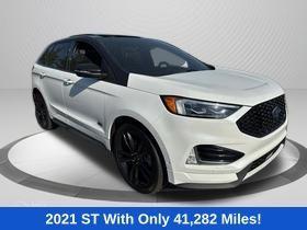 White Metallic 2021 Ford Edge ST